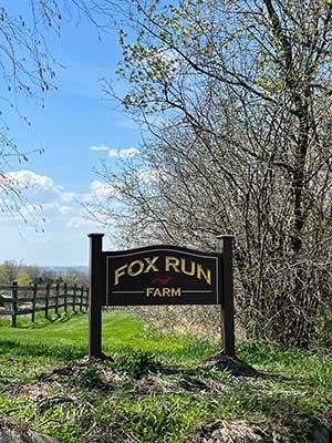 Fox Run Farm sigh